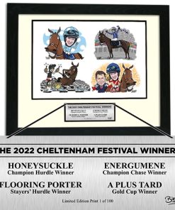 The Cheltenham Festival 2022 Major Race Winners Ltd Edition Print